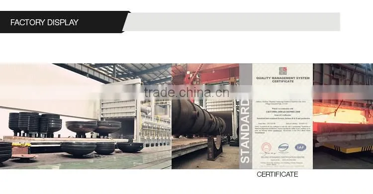 Large loading capacity heat treatment industrial furnace