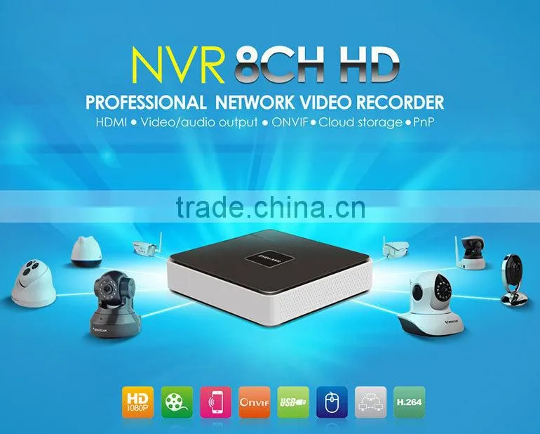 Network Recorder HDMI VGA NVR Kits With FREE APP