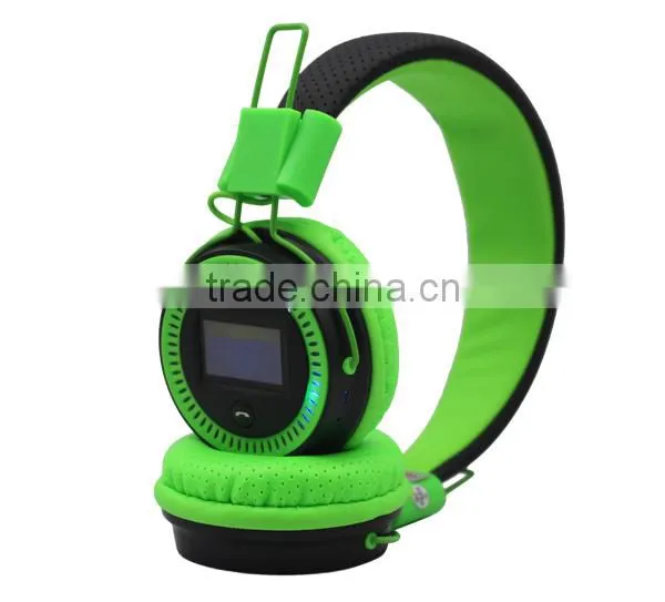 cheap wireless headphones bluetooth headphones with microphone TF card Support FM Radio