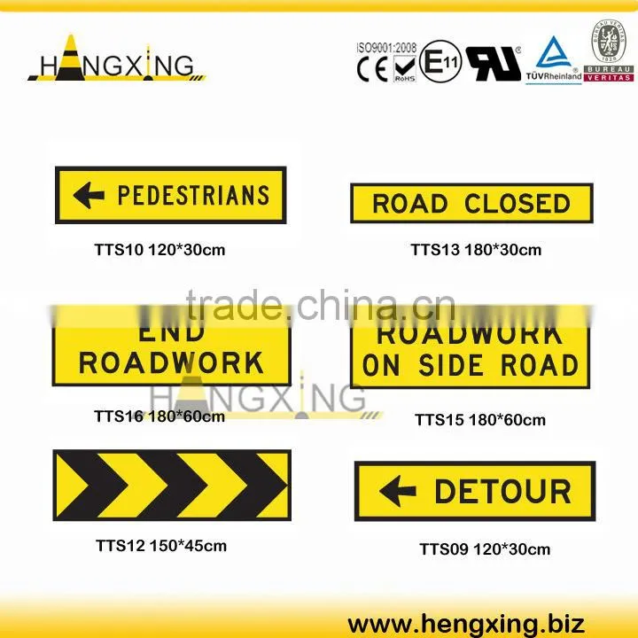 Informative traffic signs