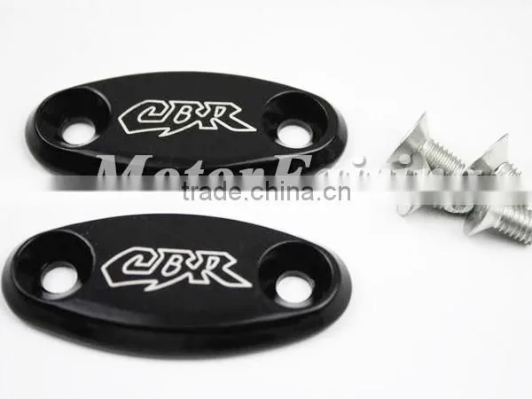 Mirror Base Plates for Honda CBR 600 F4 F4i 900 RR 929 954 1000RR Black MT222-008