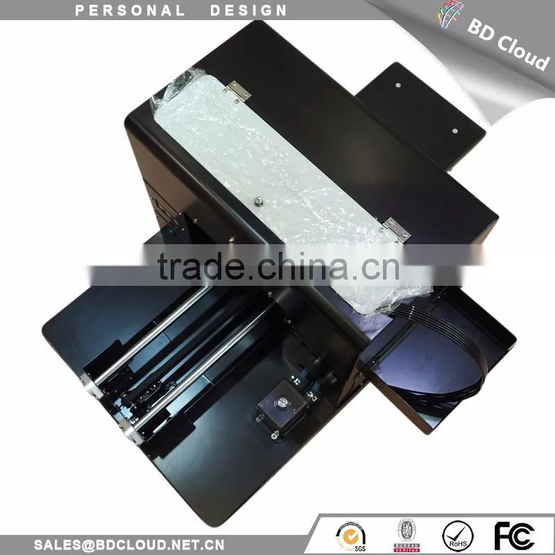 Cheap a4 uv flatbed printer, printer uv, logo printing machine and pvc id card printing