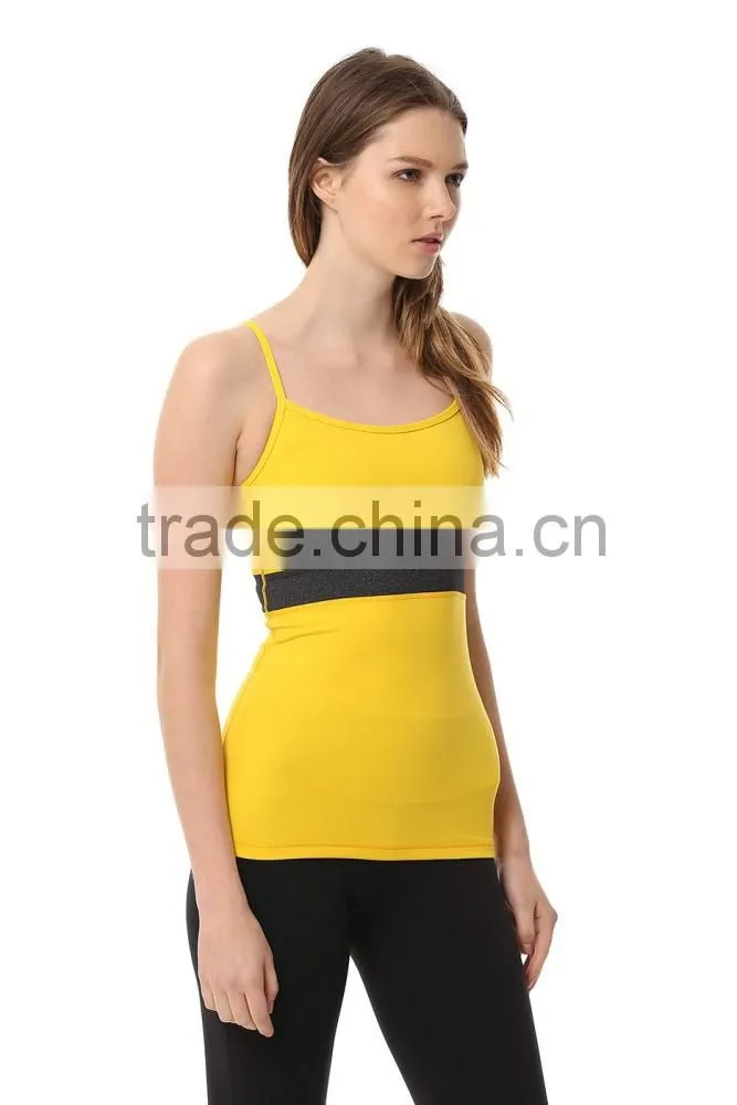 Ladies's Yoga Wear Slim Fit Sexy Jersey Women Fashion Lounge Tank