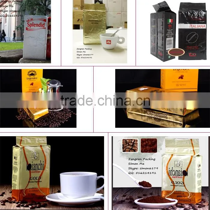 ZB500N2 Automatic Coffee Powder Vacuum Packaging Machine Unit Line