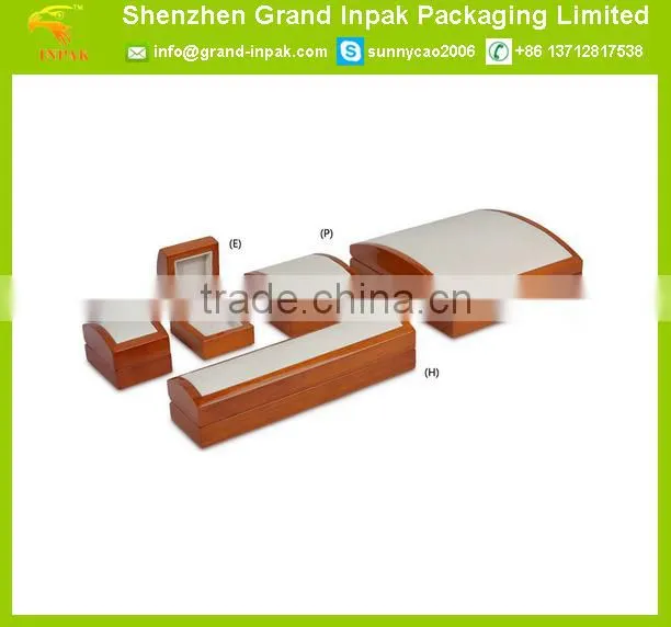 Stylish wooden jewelry display storage box ring box earring box bracelet box necklace box