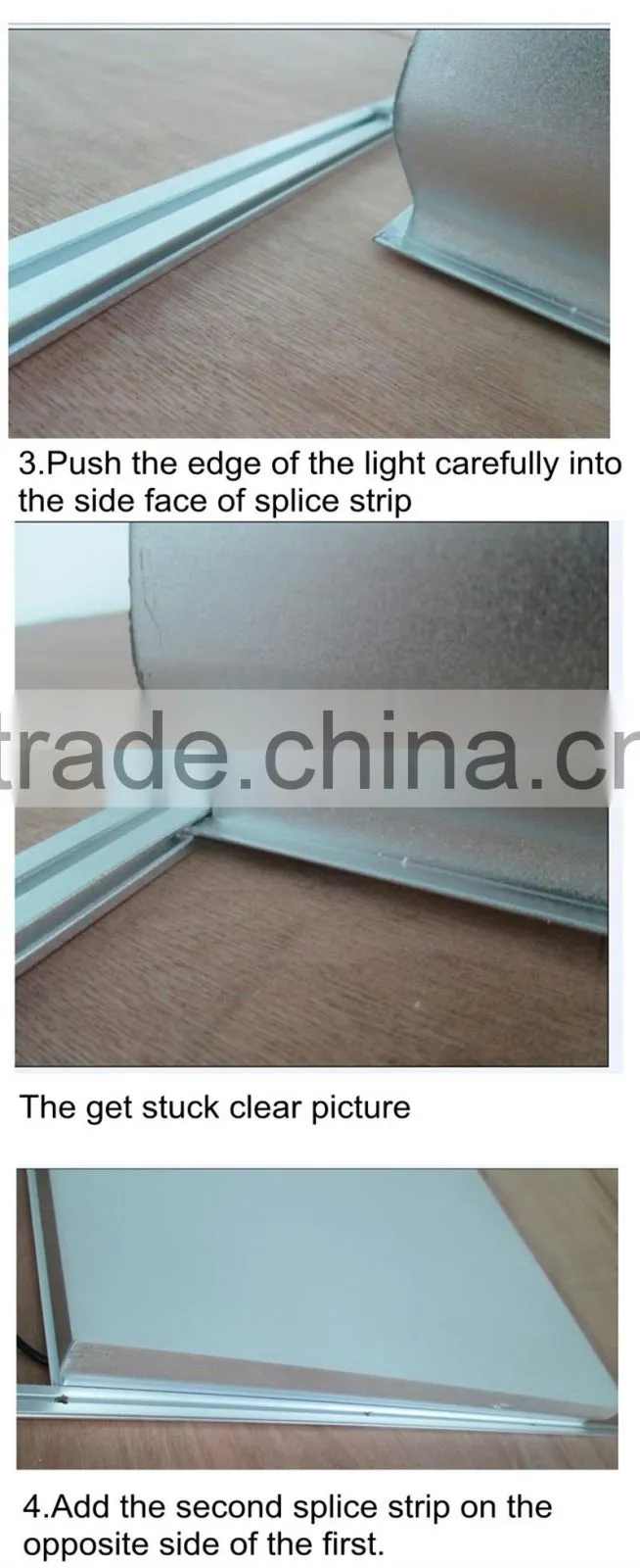 Easy joint SMD3528 light source 36W2'x2' frameless sky panel from factory directly