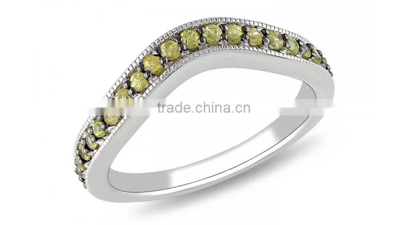 romantic crystal rose gift wedding ring