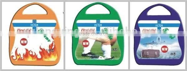 Plastic mini car first aid kit