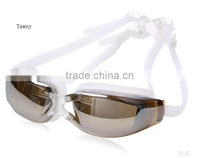 Wholesale High Quality Antifogging Waterproof Silicone Swimming Goggle