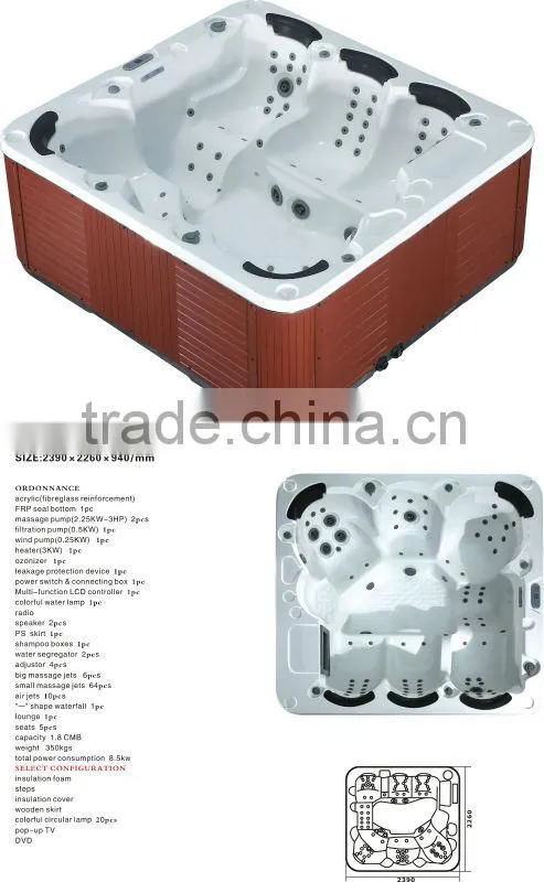 portable bathtub jet spa,whirlpool bathtub massage water jet,air jet massage spa bathtub