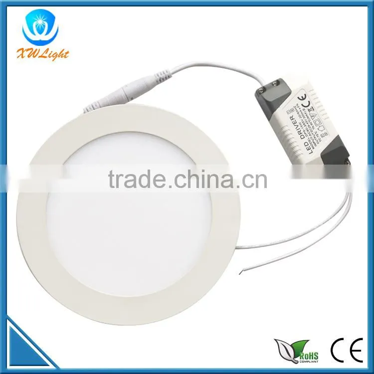SMD2835 Ultra thin Round 18W led panel light