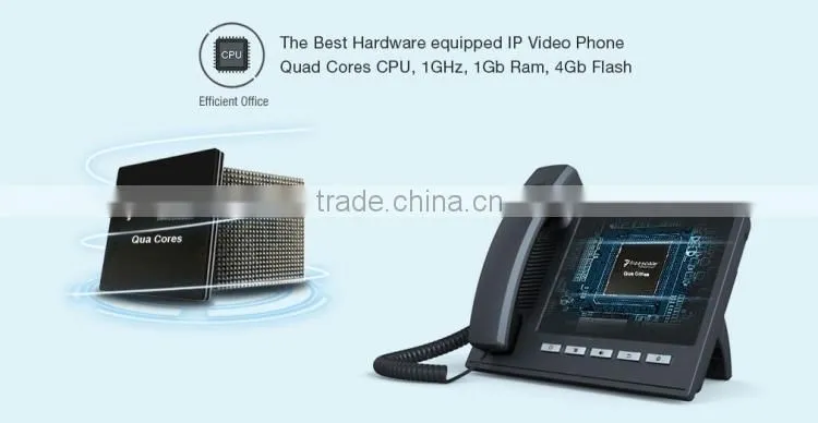 Color Display Android 4.2 Smart IP Phone Video Phone