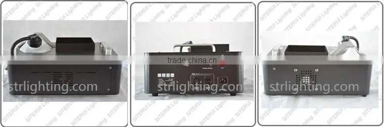 DMX 1500W color smoke stage effect fog machine LED up column fog machine