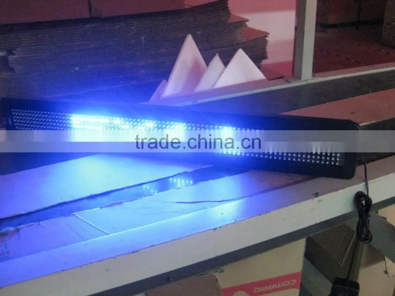 Indoor & Outdoor using for shop or hotel Best-seller show Blue 7*80 led display advertising car