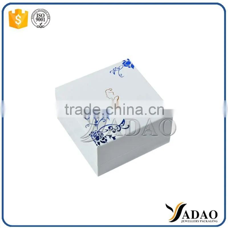 thicker frame plastic jewelry box printed box packaging jewellery