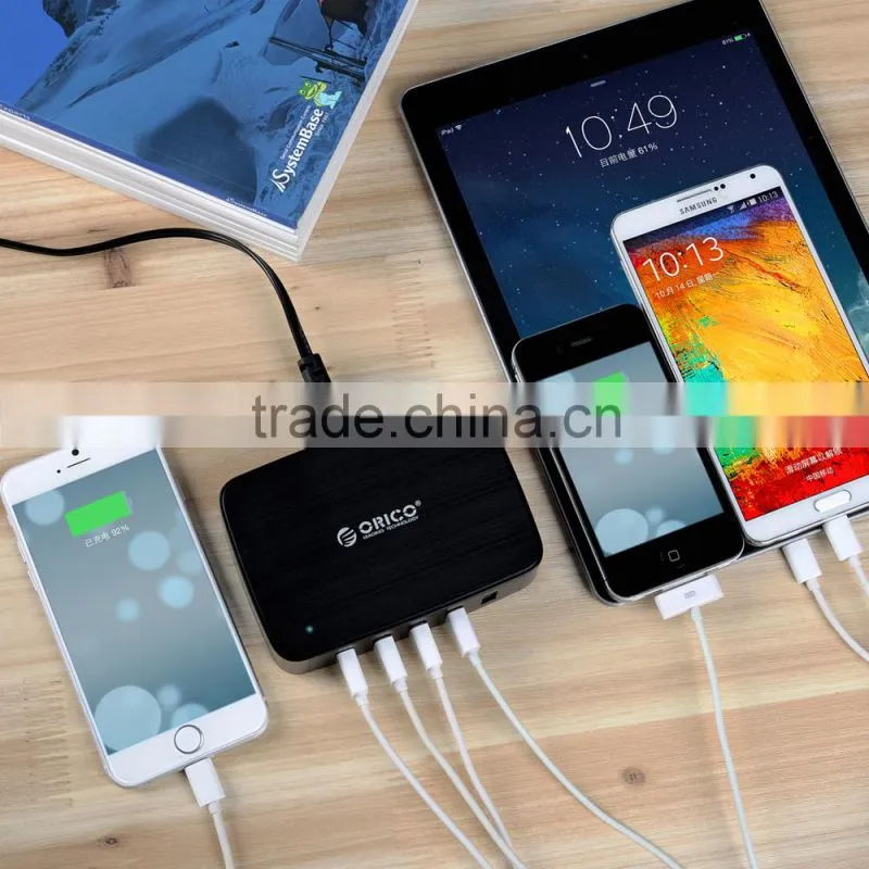 2015 Hot selling smart usb charger with OTG function,5 ports usb charger ,super charge desktop charger.DCT-5U