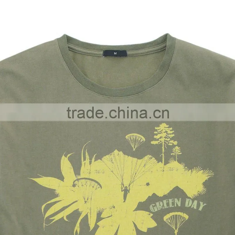 Mens Long Sleeve Cotton T-shirts for Spring and Fall