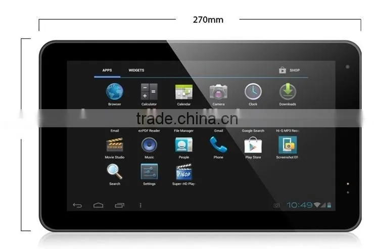 q88 mid tablet pc 10 inch cheap price in China