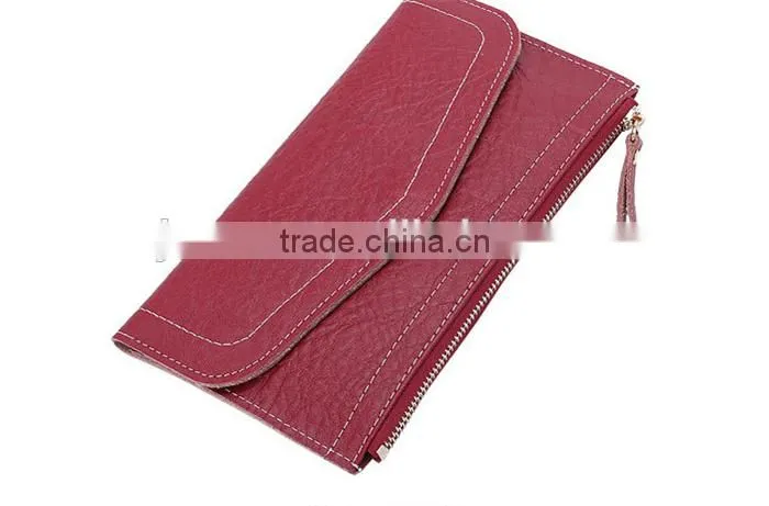 OEM Ladies Thin Wallet Leather Woman Custom Wholesale Cheap Wallet