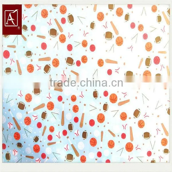 100% Polyester Peach Skin Twill Printed