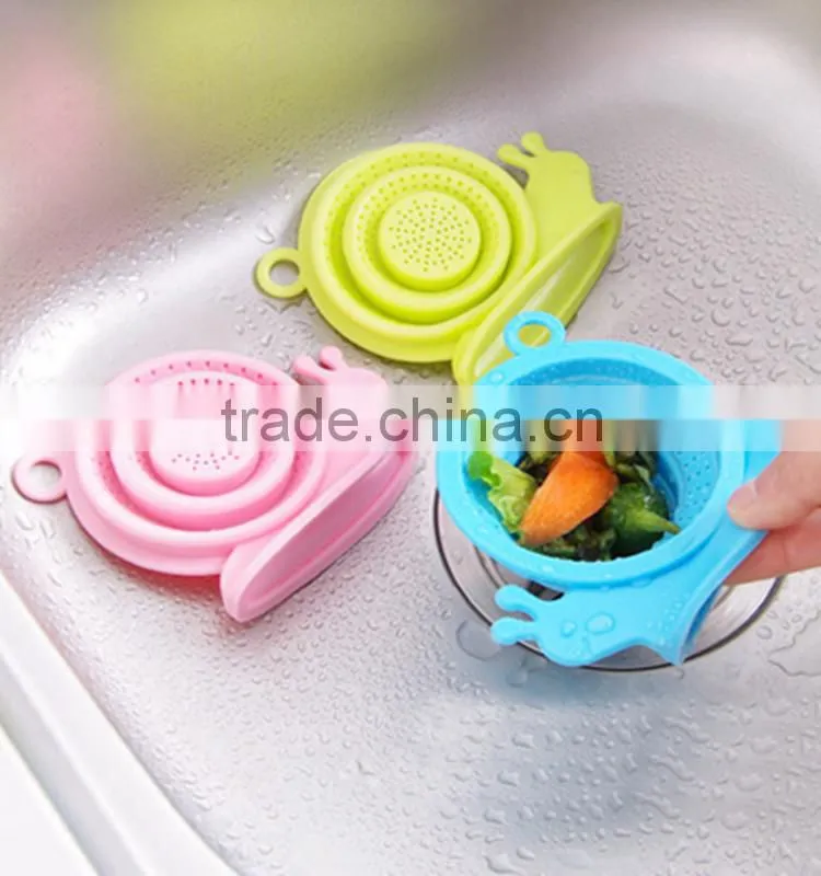 Household new items popular fanny silicone bathroom drainer China
