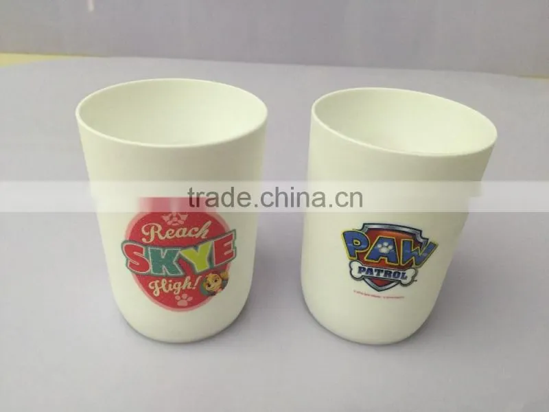 plastic tumble with geometry design logo for sale