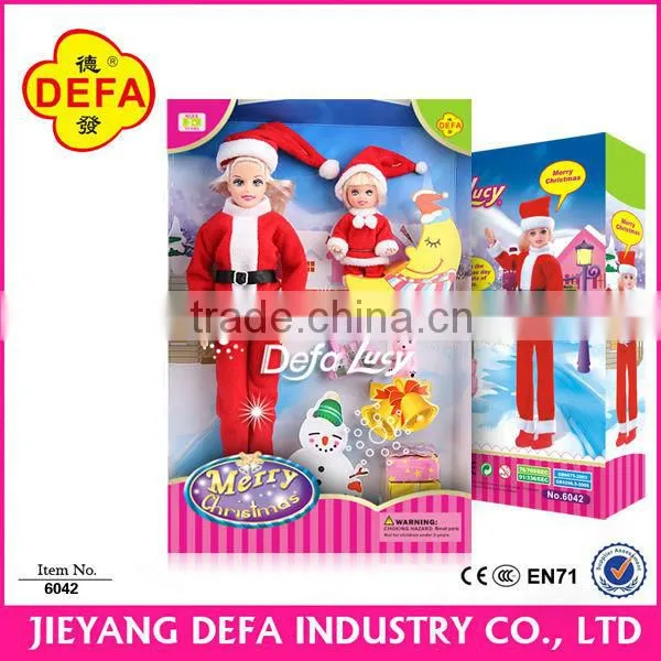 Christmas doll with pet dog Christmas gift doll for kids 2015