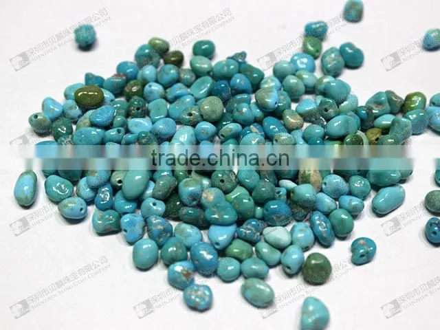 Hot sale natural turquoise beads for necklaces