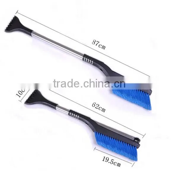 snow shovel with brush,car necessary tool ,Scalable snow shovel