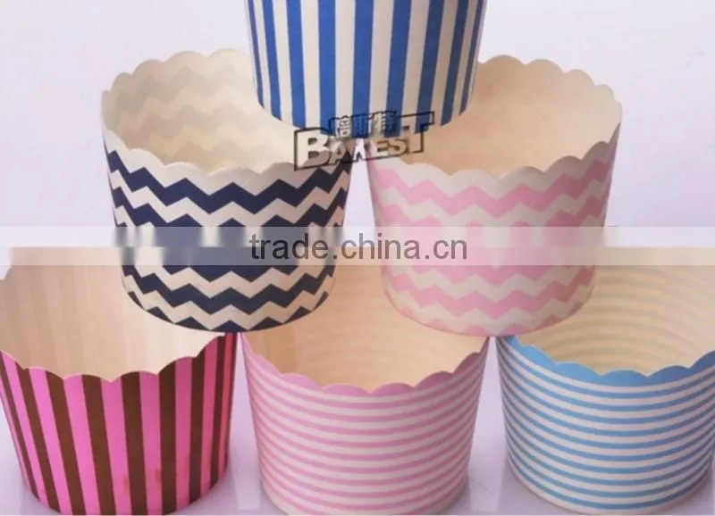 Red Hearts Standard Baking Cups cupcake liners Baking Cups Pink & White Spots