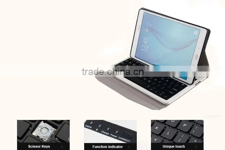 Bee ant pattern all-in-one bluetooth keyboard for Samsung 10.1inch T550/T551-SA1055
