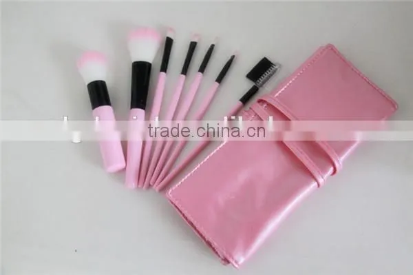 High quality 9pcs discount makeup brush kits,Black cosmetic brush set with bag free sample