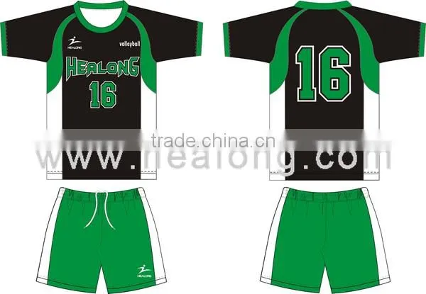 custom camo brand volleyball jersey /set