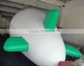Hola red airship/helium balloon for advertising