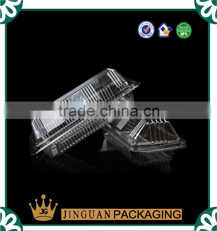China custom high quality plastic packing box for chocolate,PVC plastic black tray,plastic tableware tray