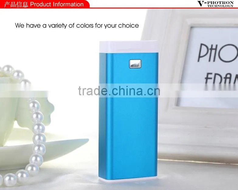 metal power bank 5200mah,portable power bank with flashlight,power bank charger