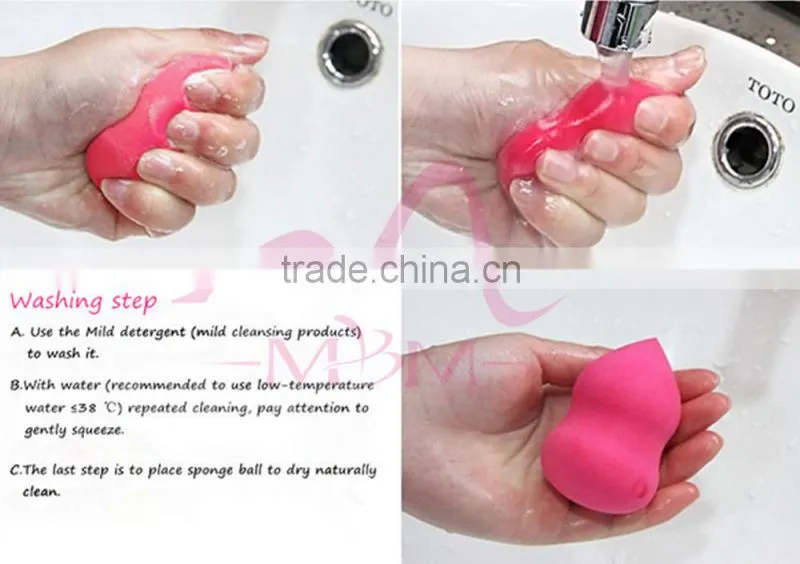 OEM Cosmetics Sponge,Latex Free Beauty Makeup Sponge Tool