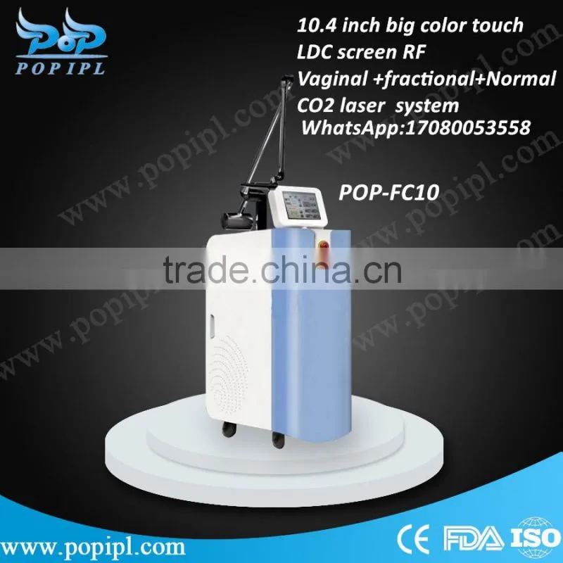 Skin Tightening fractional co2 laser equipment, Skin Rejuvenation co2 laser scar removal Acne Treatment