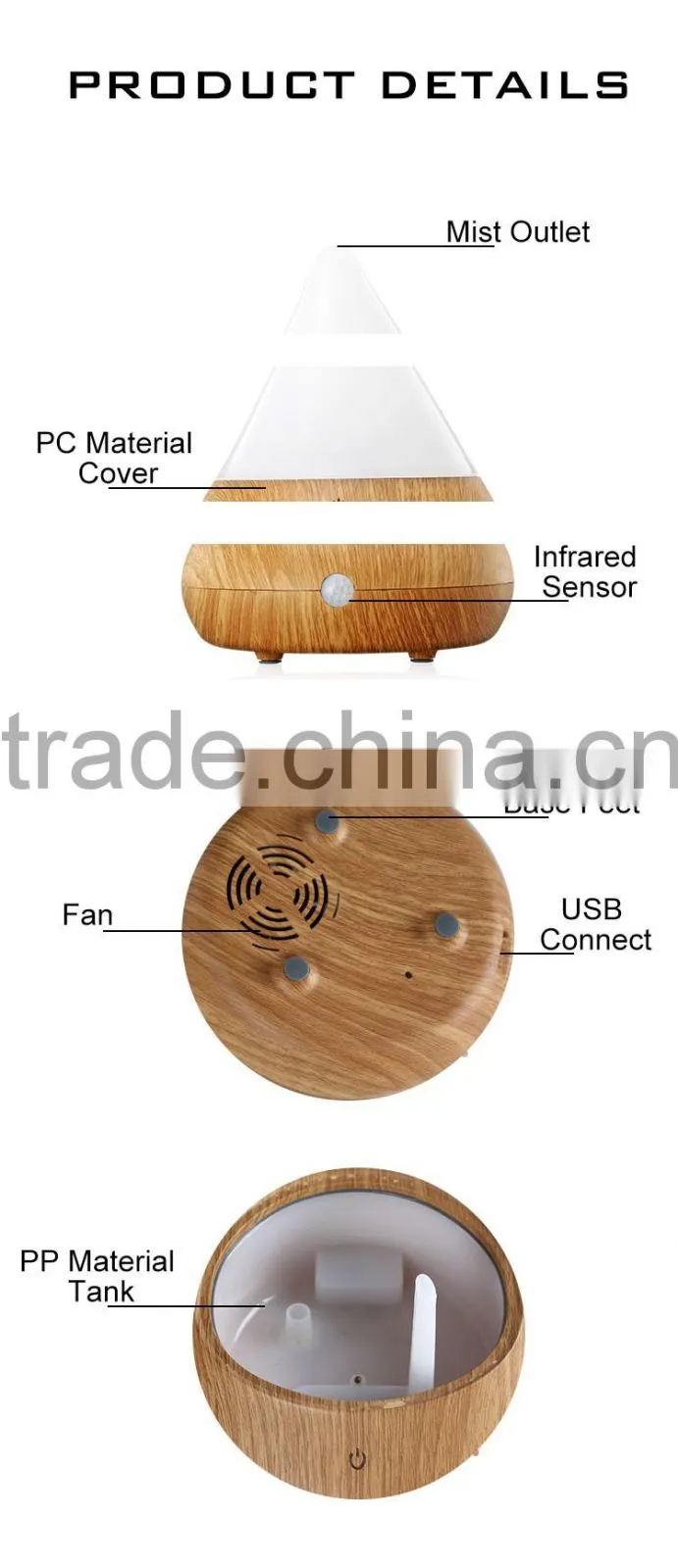 Free Sample!! GX Diffuser brand foshan diffuser - ultrasonic air humidifier - fragrance diffuser