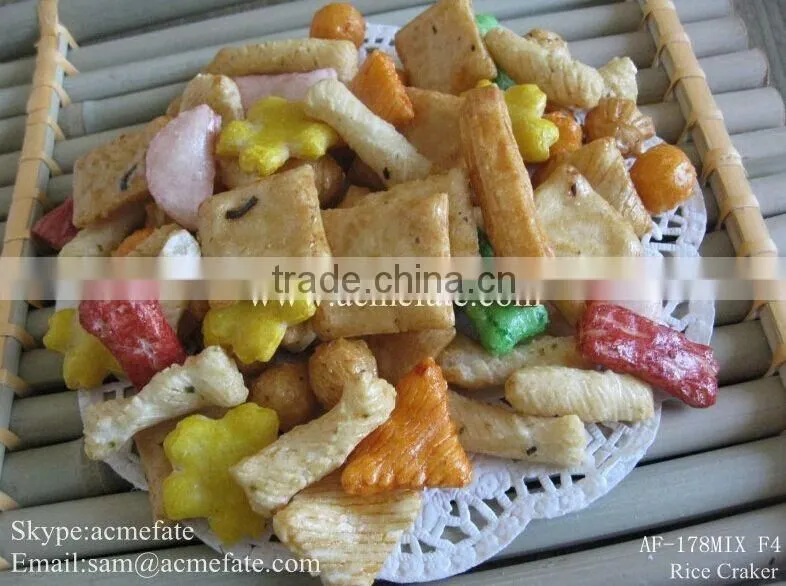 Hot Sale Coloorful and Tasty Mix Rice Crakers
