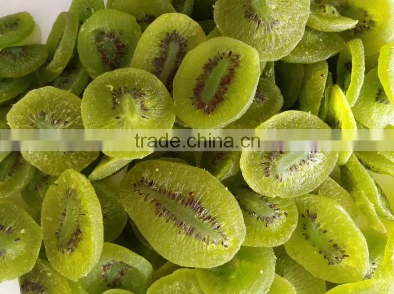 New crop green color dried Kiwi