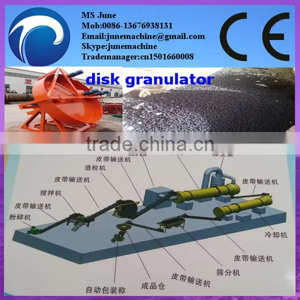 Disc Granulator for Fertilizer Equipment 0086 -13676938131