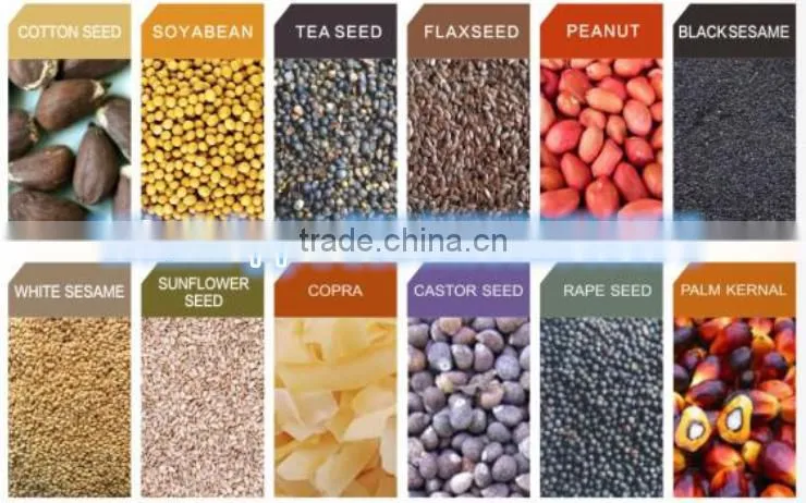 High output spiral oil press machine for factory use with hot oil press machine