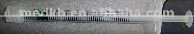 Syringe 1ml luer lock