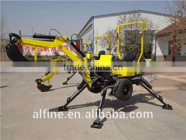 Factory price good performance gas powered gasoline engine backhoe