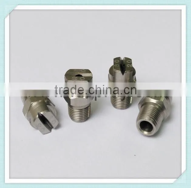 flat jet ss car wash spray nozzle