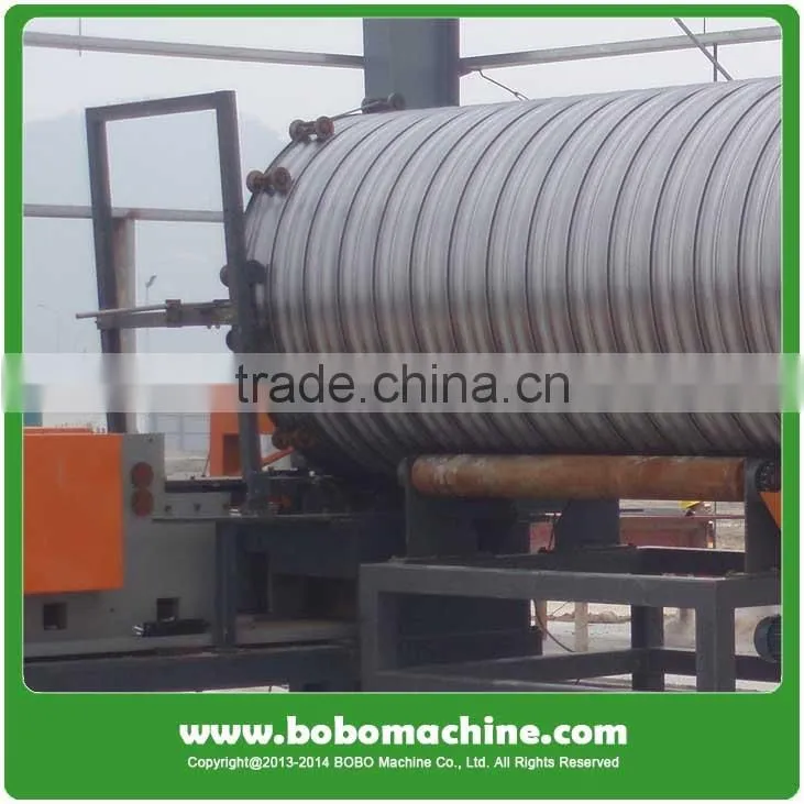 Stormwater drainage culvert pipe forming machine