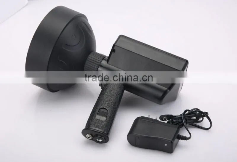 Battery operated36W led rechargeable handheld spotlights for predator hunting 4000lm