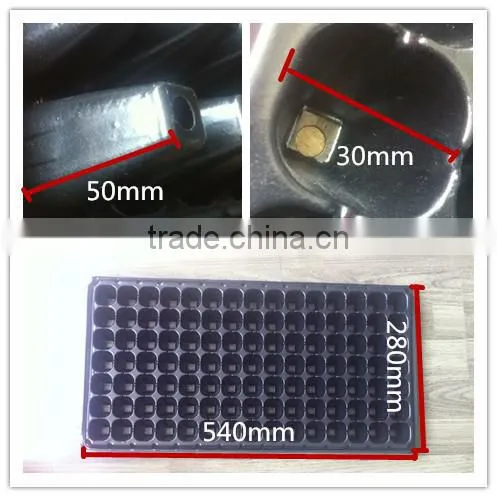 105 cell polystyrene plug seedling trays