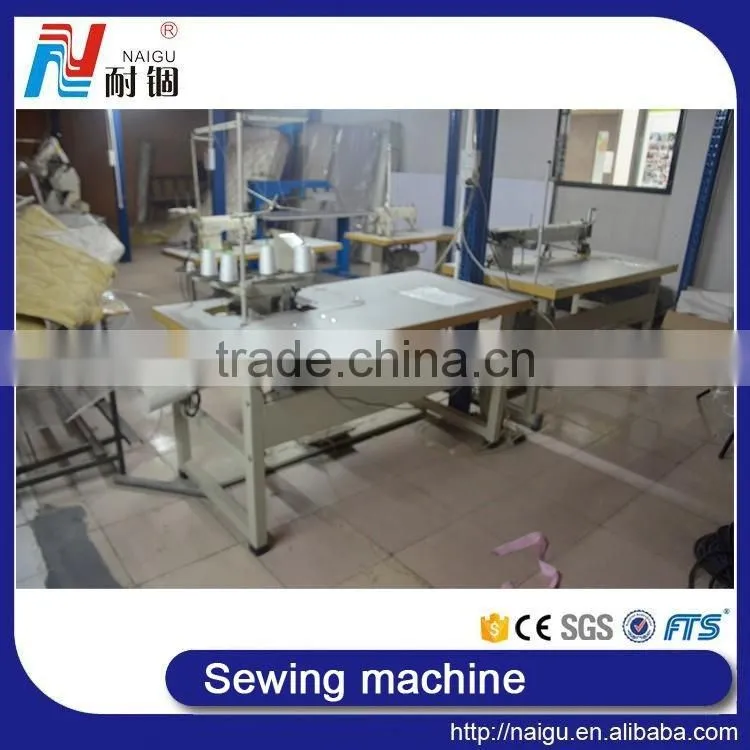 China NaiGu long-arm label sewing machine for sewing mattress trademark